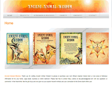 Tablet Screenshot of ancientanimalwisdom.com